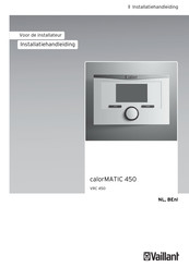 Vaillant calorMATIC 450 VRC 450 Installatiehandleiding