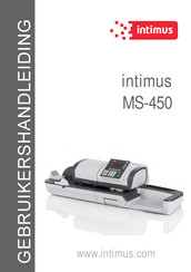 Intimus MS-450 Gebruikershandleiding