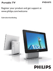 Philips PVD1075 Gebruikershandleiding