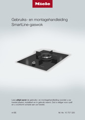 Miele SmartLine CS 7101 Gebruiks- En Montagehandleiding