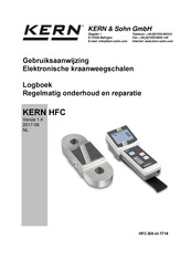 KERN HFC 3T-3 Gebruiksaanwijzing