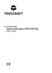 TOOLCRAFT TPS-200 Gebruiksaanwijzing