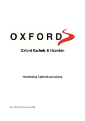 Oxford Haarden Handleiding/Gebruiksaanwijzing