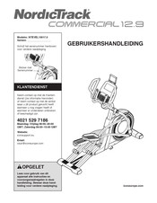 NordicTrack COMMERCIAL 12.9 Gebruikershandleiding