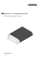 bora ULB1 Bedienings- En Montagehandleiding