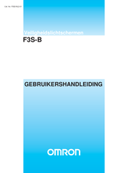 Omron F3S-B P Series F3S-BM P Series Gebruikershandleiding