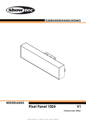 SHOWTEC Pixel Panel 1024 Gebruikershandleiding