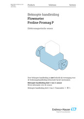 Endress+Hauser Proline Promag P Beknopte Handleiding