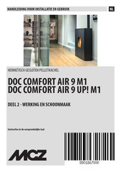 MCZ DOC COMFORT AIR 9 M1 Handleiding