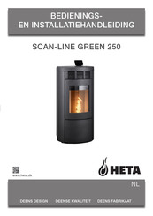 Heta SCAN-LINE GREEN 250 Bedienings- En Installatiehandleiding