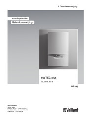 Vaillant ecoTEC plus VC 6/5-5 Series Gebruiksaanwijzing