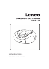 LENCO SCD-37 USB Gebruiksaanwijzing