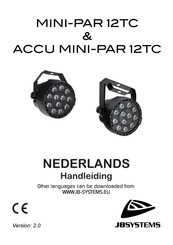 JB Systems ACCU MINI-PAR 12TC Handleiding