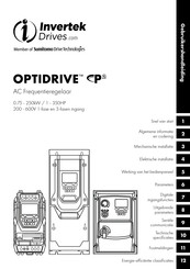 Invertek Drives ODP-2-24400-3KF4B-MN Handleiding