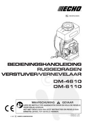 Echo DM-6110 Bedieningshandleiding