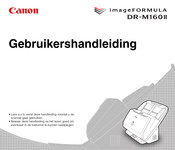 Canon imageFORMULA DR-M160II Gebruikershandleiding