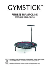 Gymstick FITNESS TRAMPOLINE Gebruikshandleiding