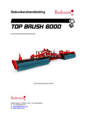 Redexim TOP BRUSH 6000 Gebruikershandleiding