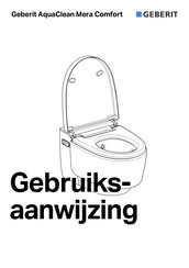 Geberit AQUACLEAN MERA COMFORT Gebruiksaanwijzing