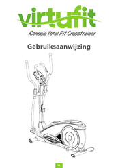 VirtuFit iConsole Total Fit Crosstrainer Gebruiksaanwijzing