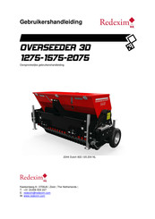 Redexim OVERSEEDER 3D 1575 Gebruikershandleiding