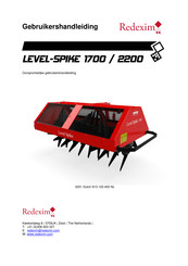 Redexim LEVEL-SPIKE 2000 Gebruikershandleiding