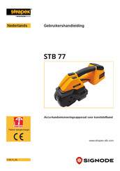 Signode strapex STB 77 Gebruikershandleiding