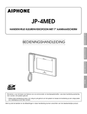 Aiphone JP-4MED Bedieningshandleiding