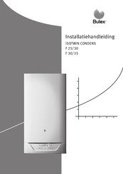 bulex ISOTWIN CONDENS F 30/35 Installatiehandleiding