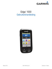 Garmin Edge 1000 Gebruikershandleiding