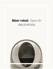 Litter-Robot Open Air Snelstartgids