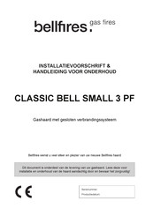 Bellfires CLASSIC BELL SMALL 3 PF Installatievoorschrift