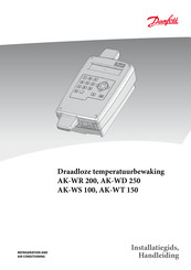 Danfoss AK-WR 200 Handleiding