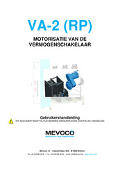 MEVOCO VA-2 Gebruikershandleiding