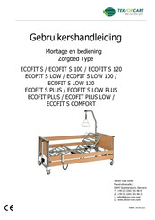 tekvor care ECOFIT S 120 Gebruikershandleiding