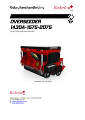 Redexim OVERSEEDER 1575 Gebruikershandleiding