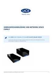 LaCie Network Space 2 Gebruikershandleiding