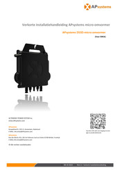 APsystems DS3D Installatiehandleiding