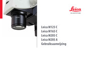 Leica Microsystems Leica M125 C Gebruiksaanwijzing