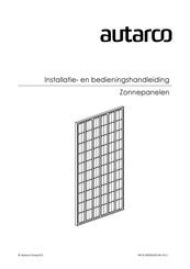 Autarco MHH Series Installatie- En Bedieningshandleiding