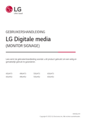 LG 43UH7J Gebruikershandleiding