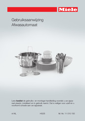 Miele G 4315 Gebruiksaanwijzing