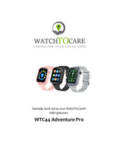 WatchToCare WTC44 Adventure Pro Handleiding