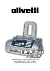 Olivetti Fax Lab 128 Gebruiksaanwijzing