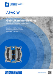 Hirschmann APAC W Gebruikershandleiding