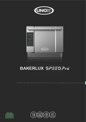 Unox BAKERLUX SPEED.Pro Gebruik En Onderhoud