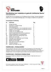 LifeWatcher Senior Handleiding Voor Installatie En Gebruik