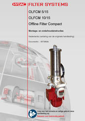 HYDAC FILTER SYSTEMS OLFCM 10/15 Plannings-, Montage- En Onderhoudsinstructies