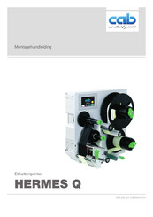 CAB HERMES Q2R Montagehandleiding