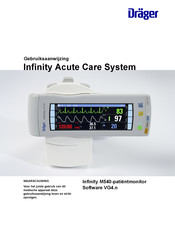 Dräger Infinity M540 Gebruiksaanwijzing
